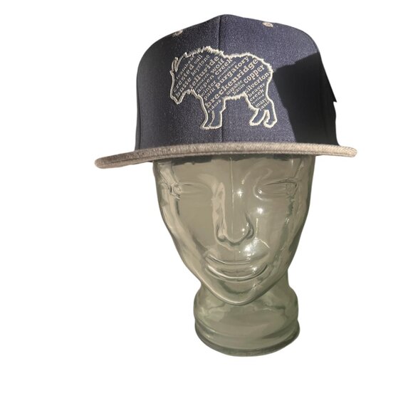 Limber Grove Mountain Goat Hat with Ski Areas - Picture 2 of 7